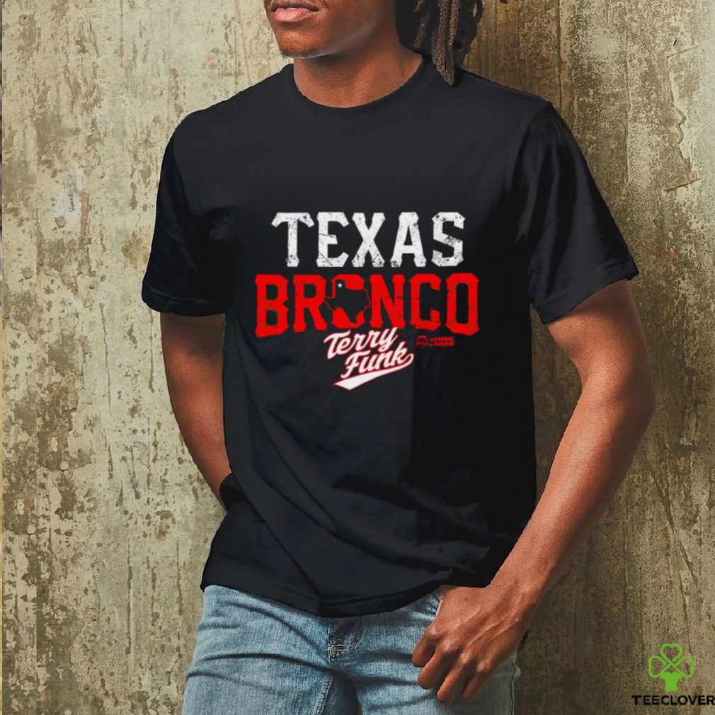 terry funk texas bronco logo 2023 shirt - Limotees