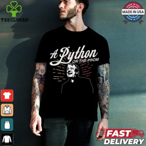 Terry Jones A Python On The Prom Tee shirt