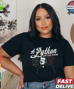 Terry Jones A Python On The Prom Tee shirt