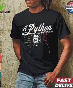 Terry Jones A Python On The Prom Tee shirt