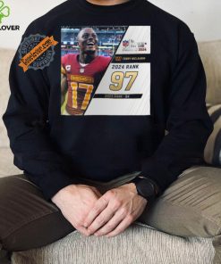 Terry McLaurin Rank 97 The NFL Top 100 Players Of 2024 T Shirt