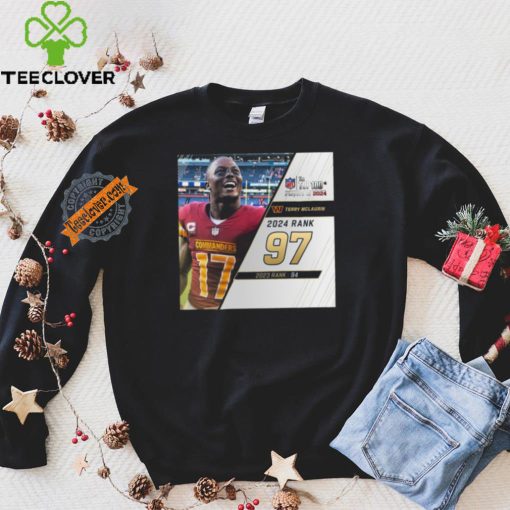 Terry McLaurin Rank 97 The NFL Top 100 Players Of 2024 T Shirt