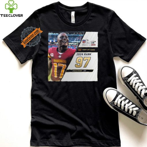 Terry McLaurin Rank 97 The NFL Top 100 Players Of 2024 T Shirt
