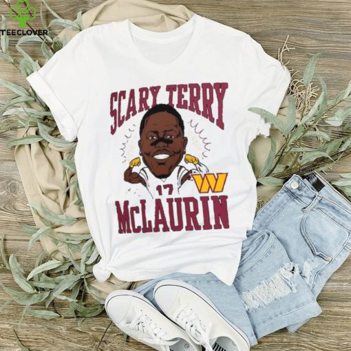 Terry McLaurin Washington Commanders Homage Caricature Player Tri Blend T Shirt