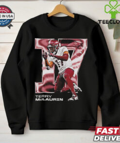 Terry McLaurin Washington Commanders NFL football chrome number vintage shirt