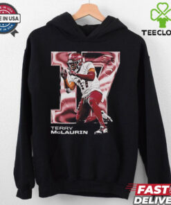Terry McLaurin Washington Commanders NFL football chrome number vintage shirt