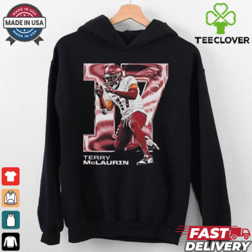 Terry McLaurin Washington Commanders NFL football chrome number vintage shirt