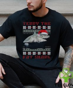 Terry The Fat Shark Christmas Sweathoodie, sweater, longsleeve, shirt v-neck, t-shirt Shirt