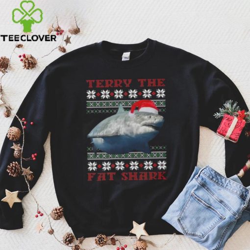 Terry The Fat Shark Ugly Christmas Shirt