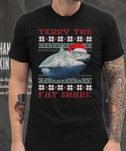 Terry The Fat Shark Ugly Christmas Shirt