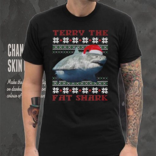 Terry The Fat Shark Ugly Christmas Shirt