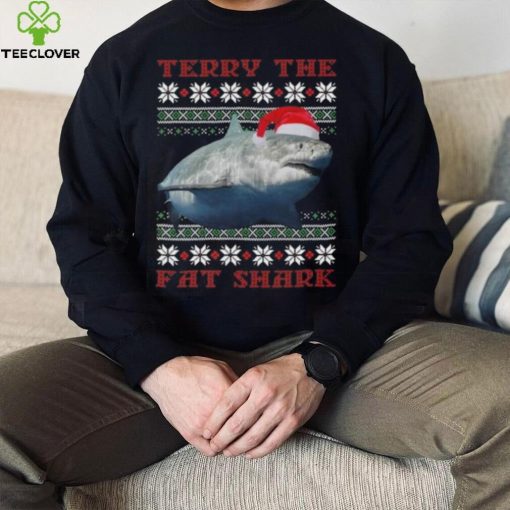 Terry The Fat Shark Ugly Christmas Shirt