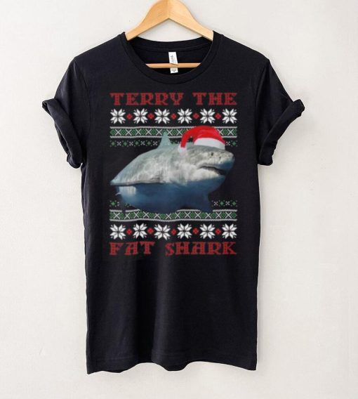 Terry The Fat Shark Ugly Christmas Shirt