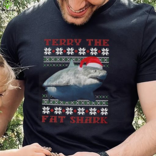 Terry The Fat Shark Ugly Christmas Shirt