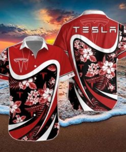 Tesla Combo Hawaiian Shirt And Shorts Summer Gift For Beach Lover