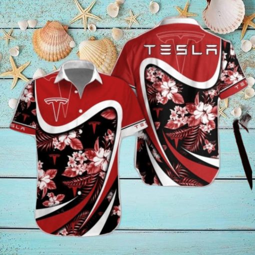 Tesla Combo Hawaiian Shirt And Shorts Summer Gift For Beach Lover