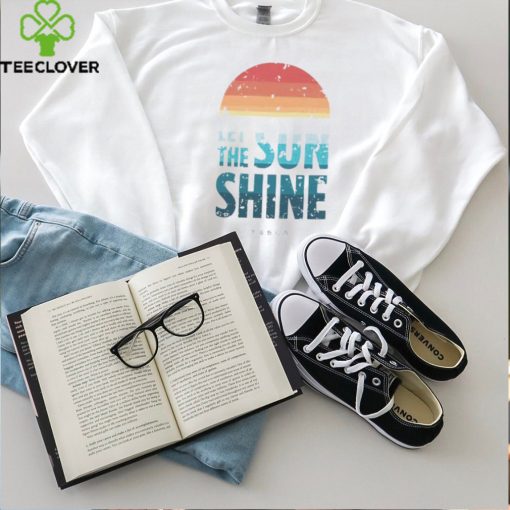 Tesla Merchandise Let the Sun Shine Shirt