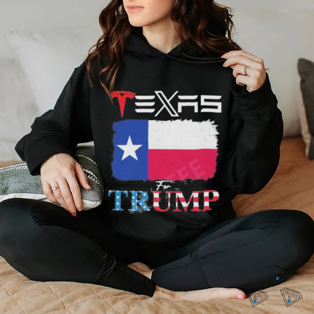 Tesla X Texas For Trump Shirt Tesla X Texas For Trump Shirt