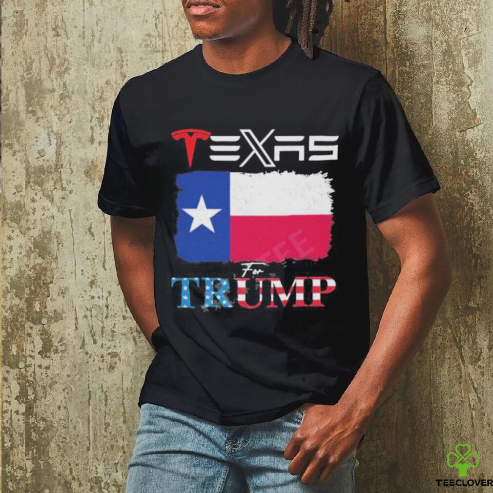 Tesla X Texas For Trump Shirt Tesla X Texas For Trump Shirt