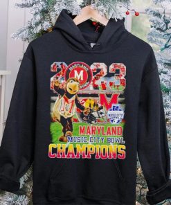 Testudo mascot Maryland Terrapins Music City Bowl Champions hoodie, sweater, longsleeve, shirt v-neck, t-shirt