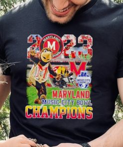 Testudo mascot Maryland Terrapins Music City Bowl Champions hoodie, sweater, longsleeve, shirt v-neck, t-shirt