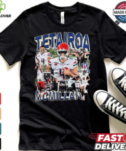 Tetairoa McMillan #4 Arizona Wildcats Football Graphic t shirt