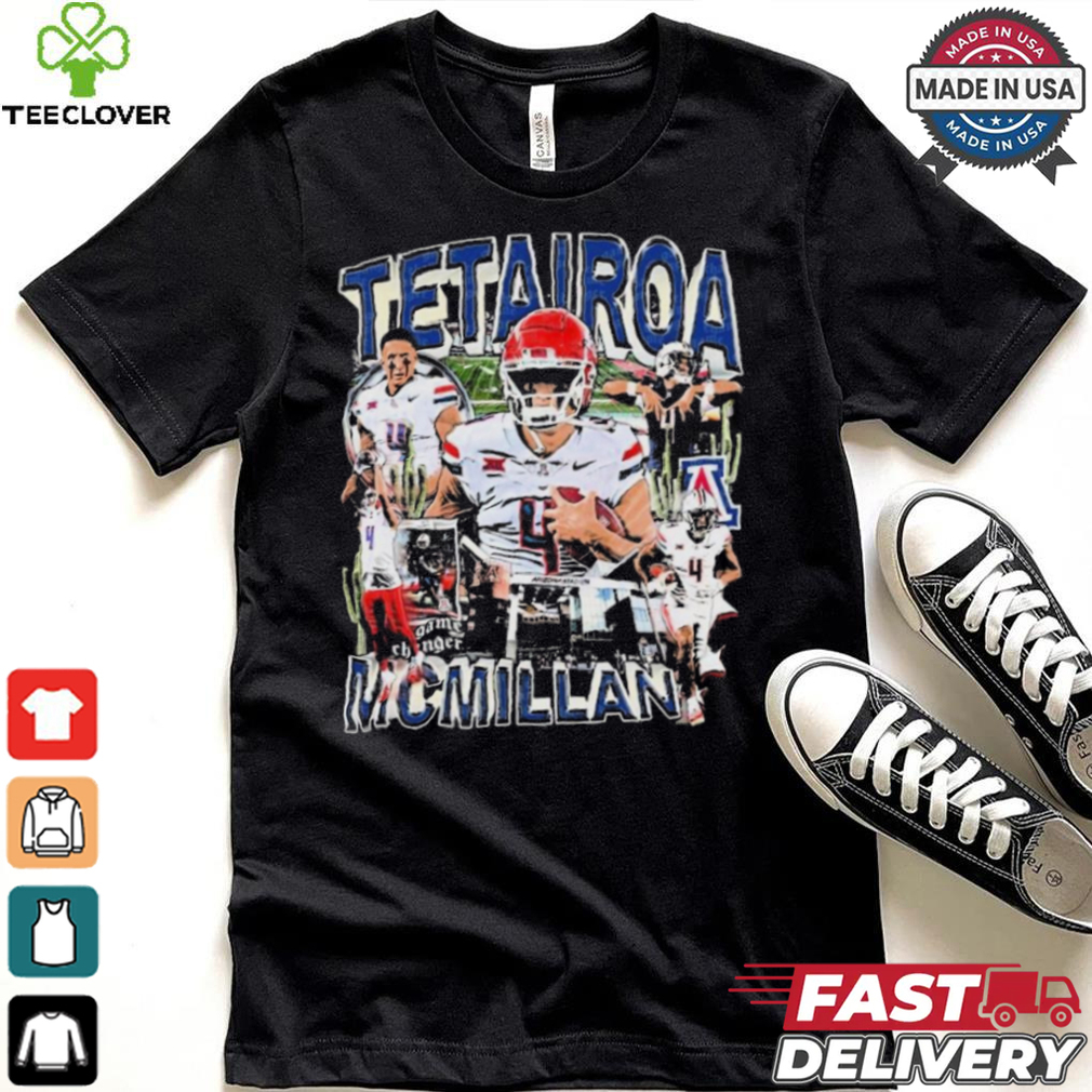 Tetairoa McMillan #4 Arizona Wildcats Football Graphic t hoodie, sweater, longsleeve, shirt v-neck, t-shirt