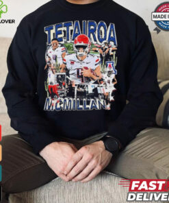 Tetairoa McMillan #4 Arizona Wildcats Football Graphic t hoodie, sweater, longsleeve, shirt v-neck, t-shirt