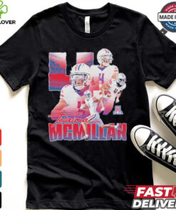 Tetairoa Mcmillan NCAA Arizona Wildcats Football T Shirt 1 Tetairoa Mcmillan NCAA Arizona Wildcats Football T Shirt