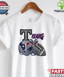 Texans Basketball Christmas helmet shirt