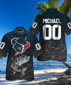 Texans Game Day Tailgate Customizable NFL Hawaiian Shirt