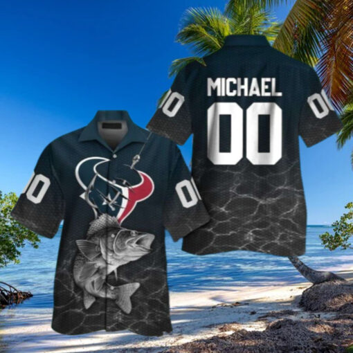 Texans Game Day Tailgate Customizable NFL Hawaiian Shirt