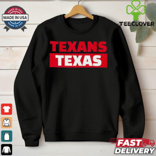 Texans Texas T Shirt