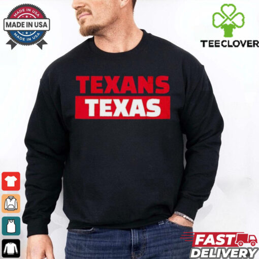 Texans Texas T Shirt