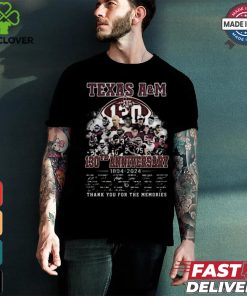 Texas A&M 130th Anniversary 1984 2024 Thank You For The Memories T Shirt