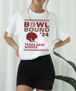 Texas A&M Aggies 2024 Bowl Bound Helmet Shirt