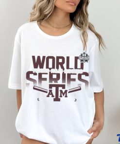 Texas A&M Aggies 2024 CWS Island Glow Logo shirt