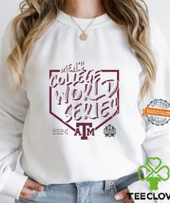 Texas A&M Aggies 2024 Ncaa Men’s Baseball College World Series Swing Away T Shirt