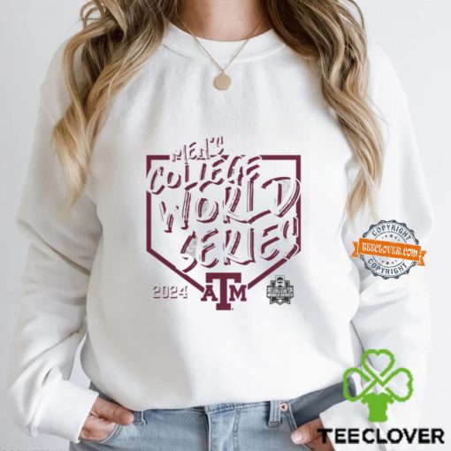 Texas A&M Aggies 2024 Ncaa Men’s Baseball College World Series Swing Away T Shirt