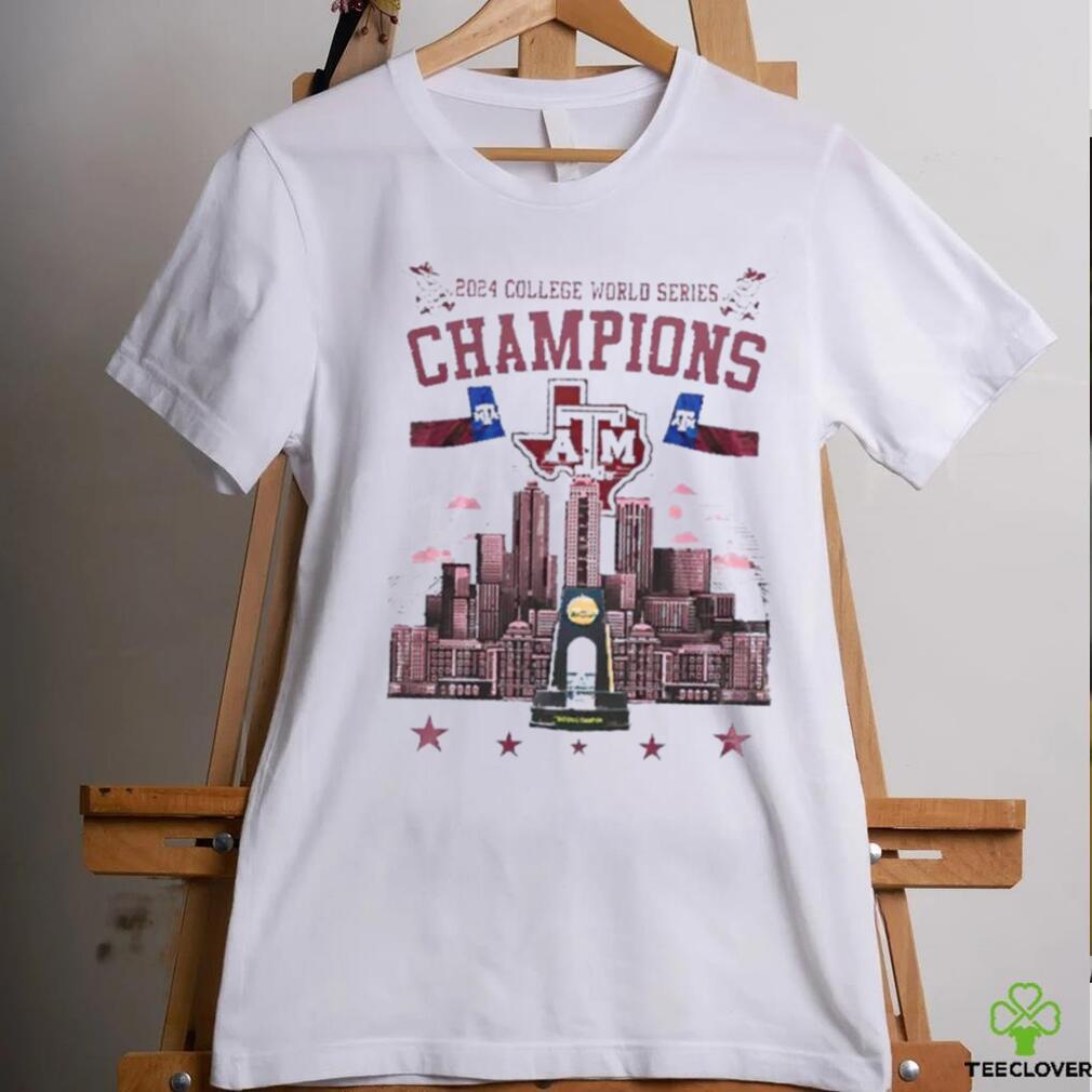 Texas A&M Aggies 2024 college world series champions city shirt Texas A&M Aggies 2024 college world series champions city shirt
