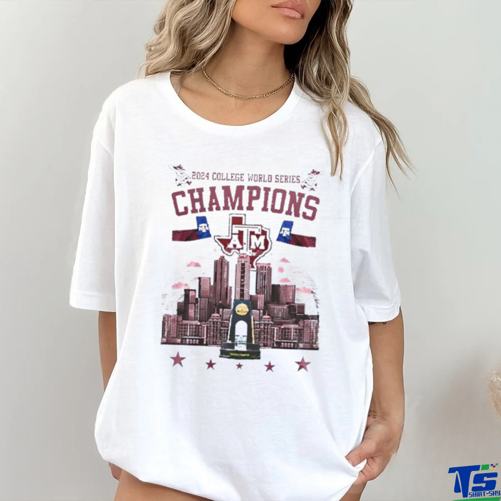 Texas A&M Aggies 2024 college world series champions city shirt Texas A&M Aggies 2024 college world series champions city shirt