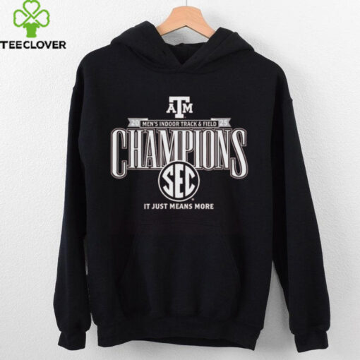 Texas A&M Aggies 2025 SEC Men’s Indoor Track & Field Champions Locker Room T Shirt