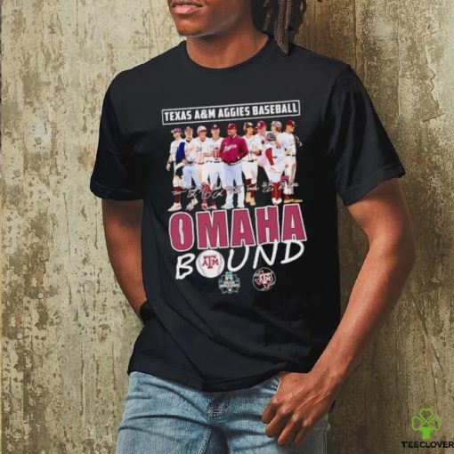 Texas A&M Aggies Baseball Omaha Bound signature shirt