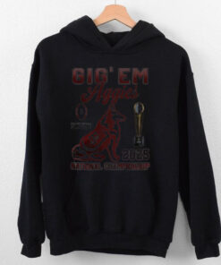 Texas A&M Aggies Big ‘Em Aggies 2025 National Championship T Shirt