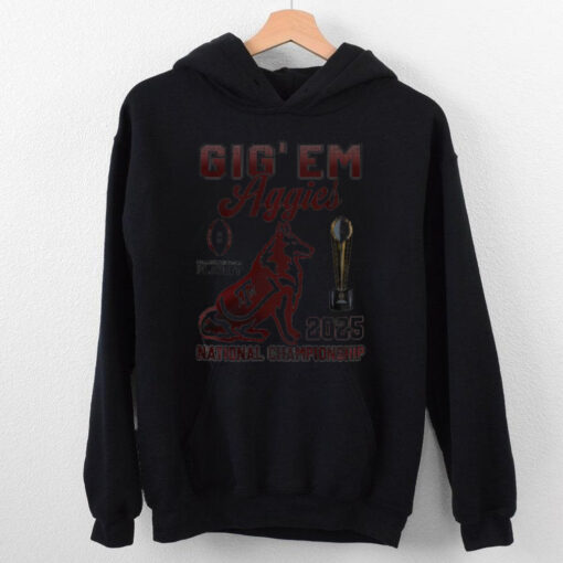 Texas A&M Aggies Big ‘Em Aggies 2025 National Championship T Shirt
