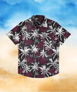 Texas A&M Aggies Black Floral Hawaiian Shirt