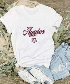 Texas A&M Aggies Fanatics Branded Double Team Script T Shirt 1 Texas A&M Aggies Fanatics Branded Double Team Script T Shirt