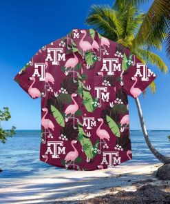 Texas A&M Aggies Floral Hawaiian Shirt