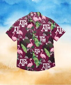 Texas A&M Aggies Floral Hawaiian Shirt