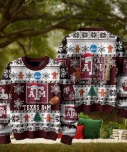 Texas A&M Aggies Football They Not Like Us Christmas Ugly Sweater